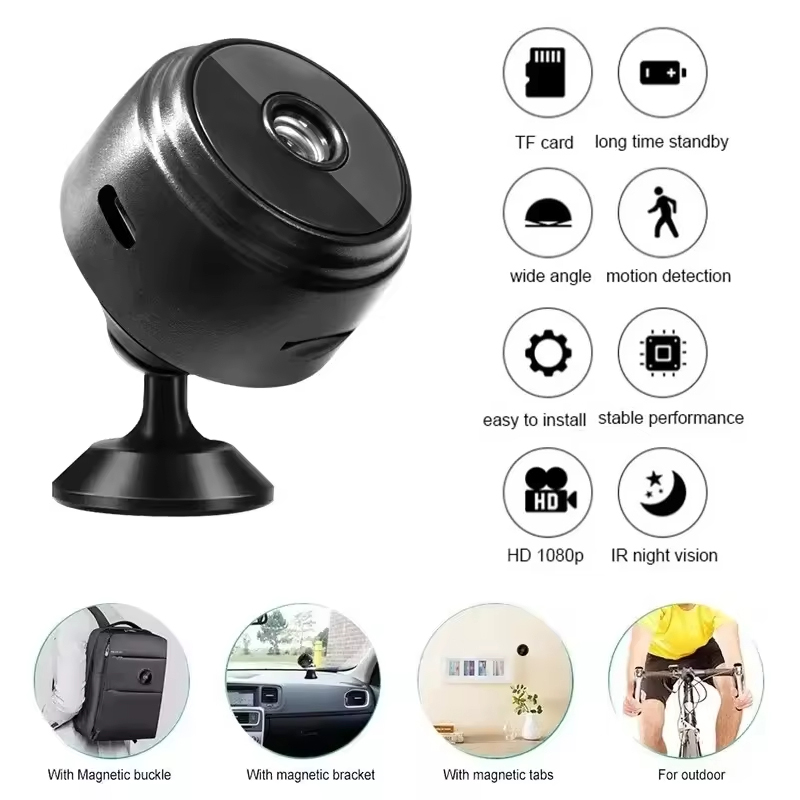 Home Security Ultimate - Câmera de Segurança A9 Mini WiFi
