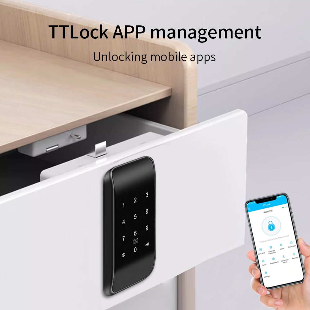 Door Lock Smart Keypad - Ttlock app bloqueio de armário inteligente