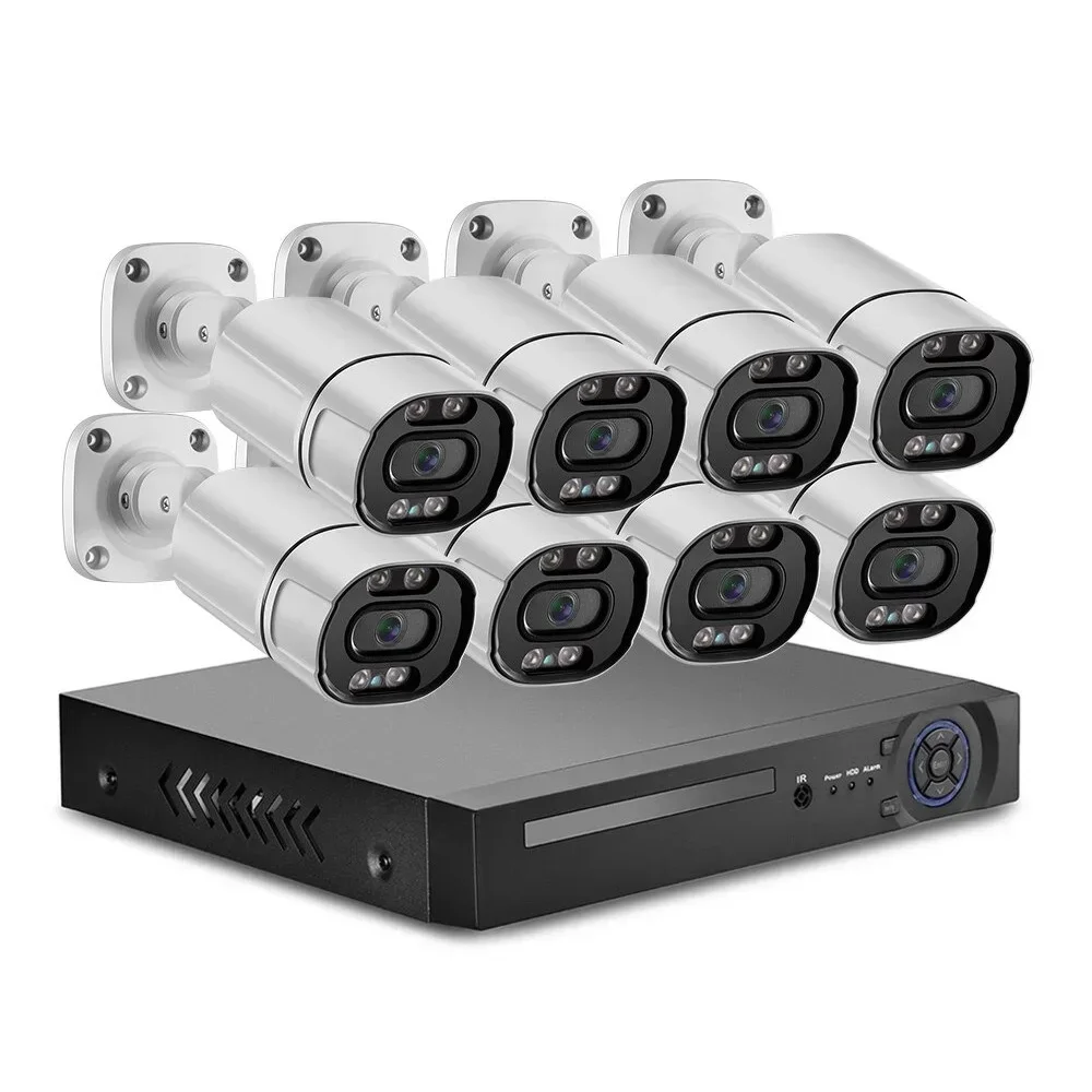 Nvr Kit 8 Channel - NOVO Kit de Câmeras IP POE