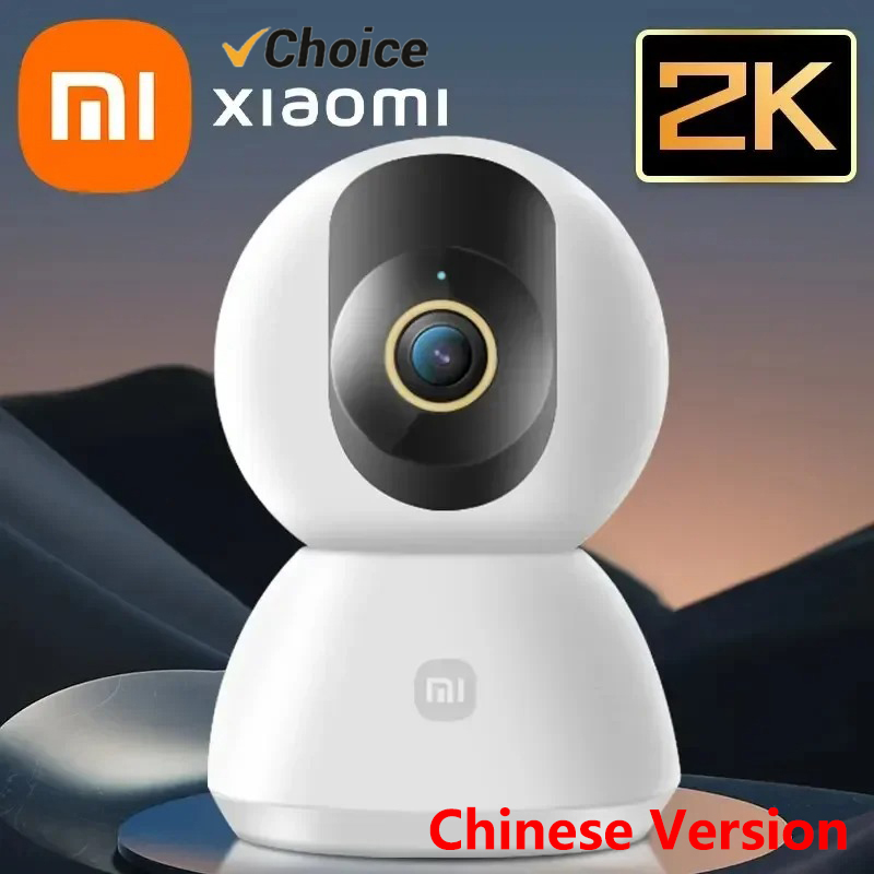 Home Security Camera Xiaomi Mi 360 - Câmera Inteligente Original Xiaomi 2K 1296P