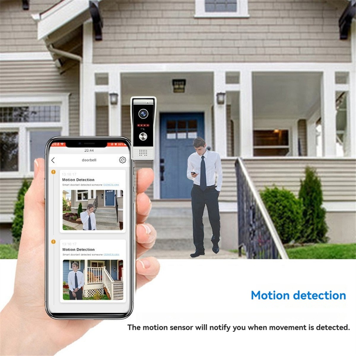 Home Security Uk - Sistema de Interfone com Vídeo Wifi