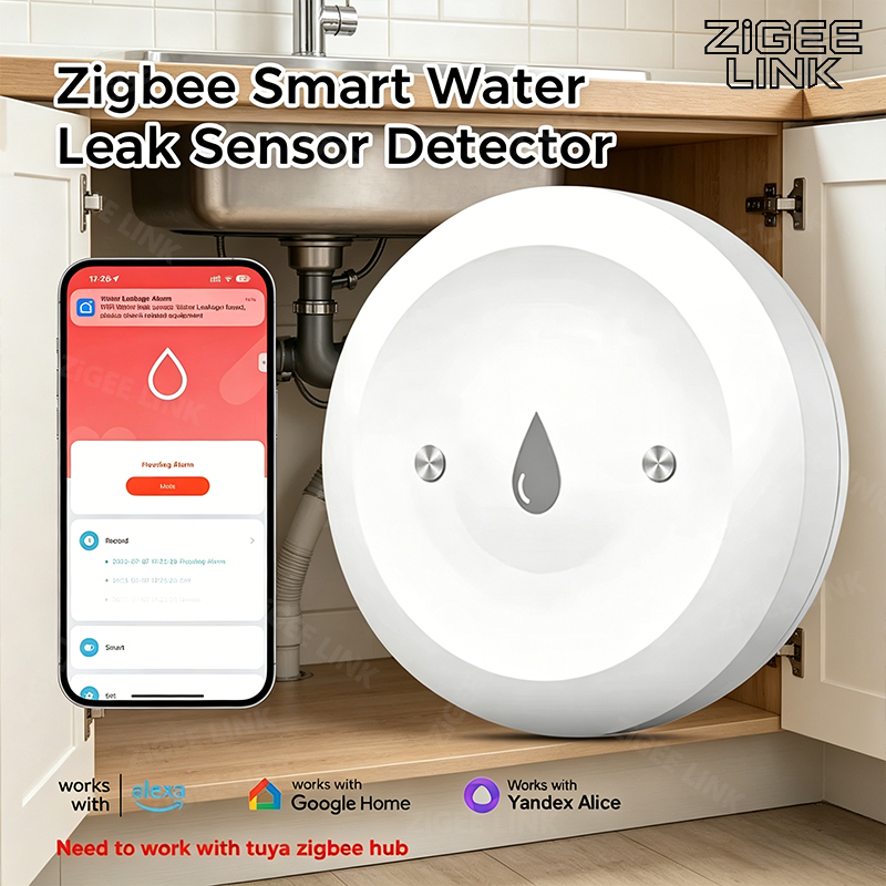 Home Security And Monitoring - Sensor Inteligente de Vazamento de Água