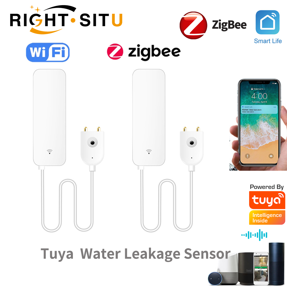 Home Security Devices - Sensor de vazamento de água wi-fi