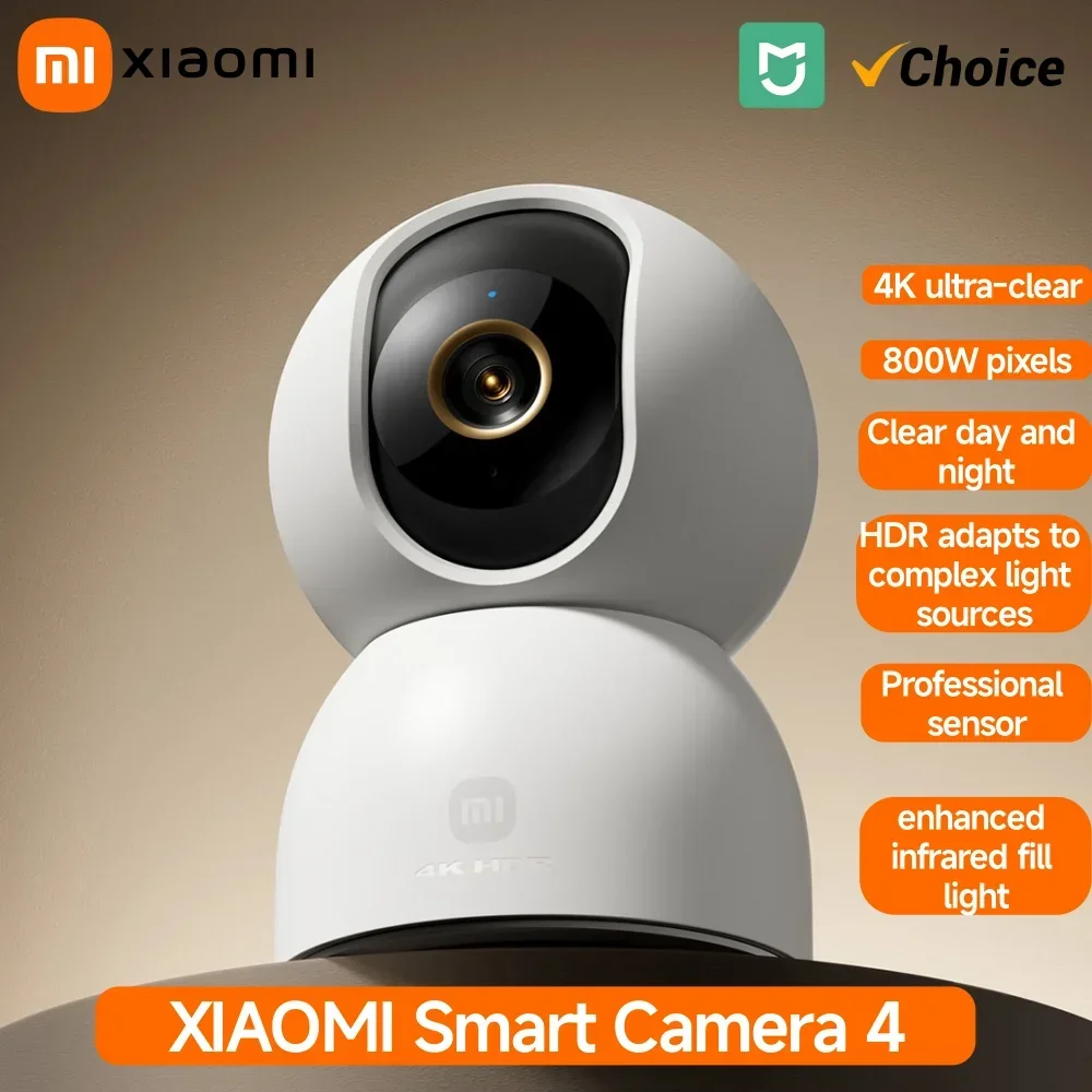 Home Security Camera Xiaomi Mi 360 - Nova câmera inteligente xiaomi 4 banda