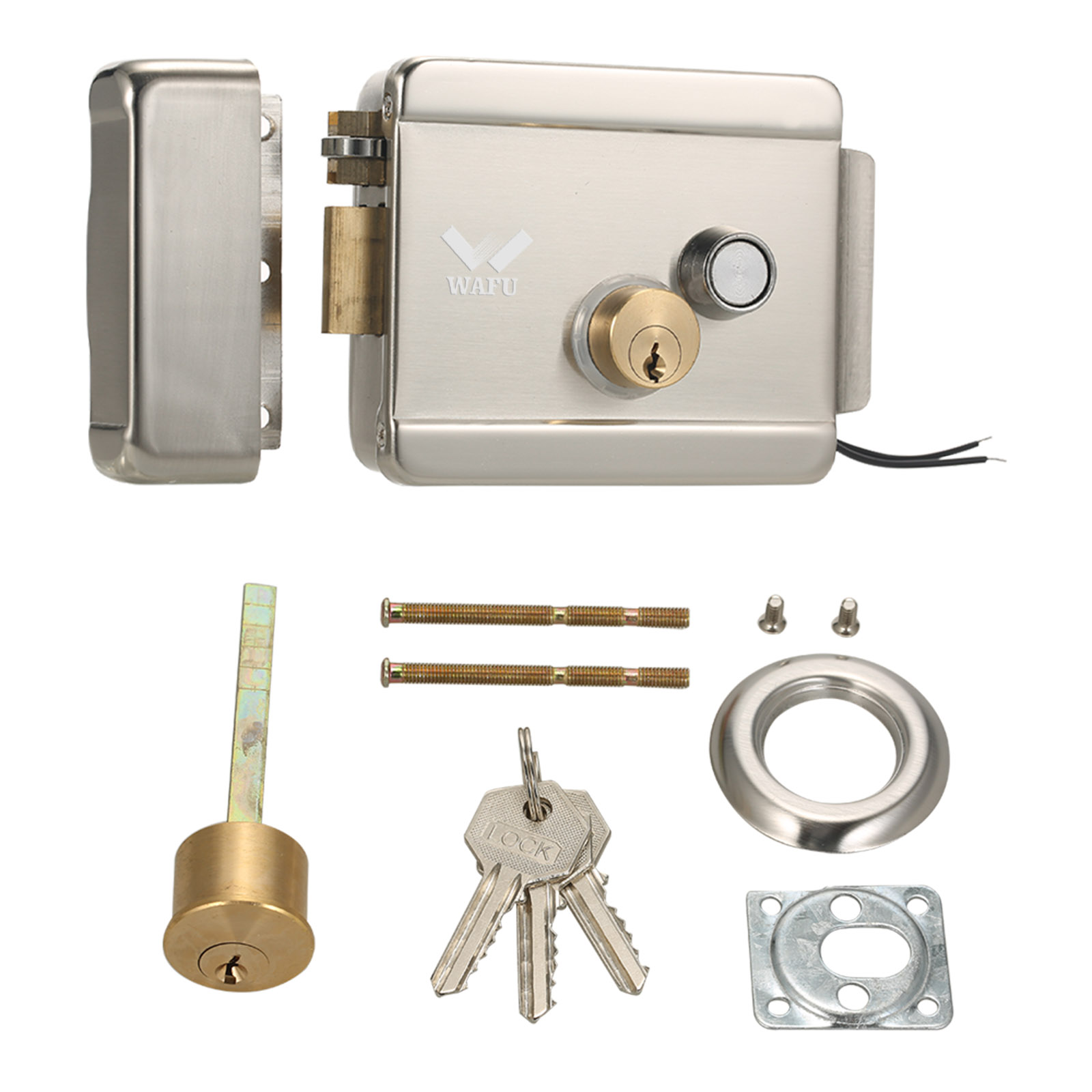 Door Lock Smart Keypad - WAFU-fechadura de porta elétrica inteligente, fechadura