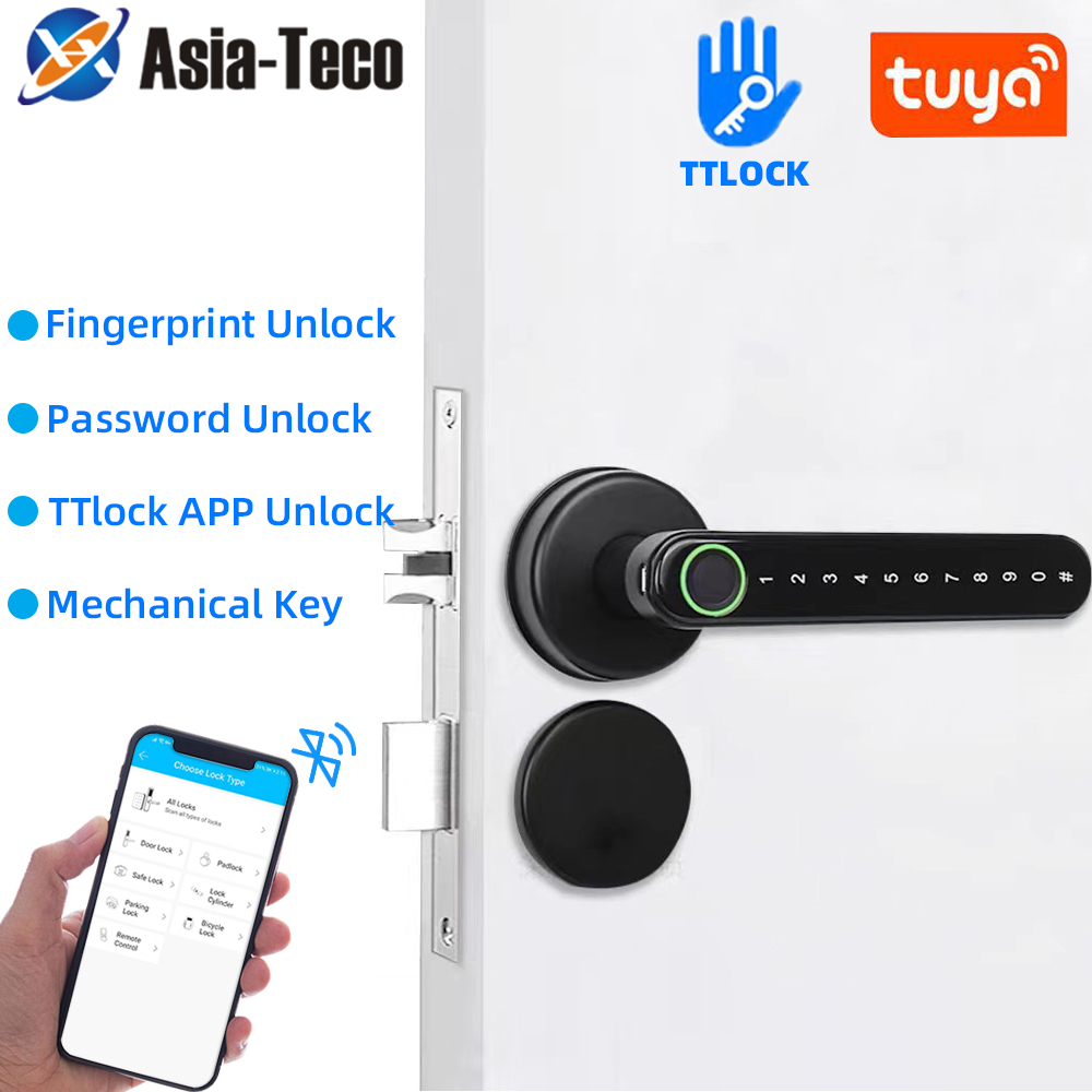 Door Lock Smart Keypad - Ttlock inteligente bluetooth fechadura de impressão