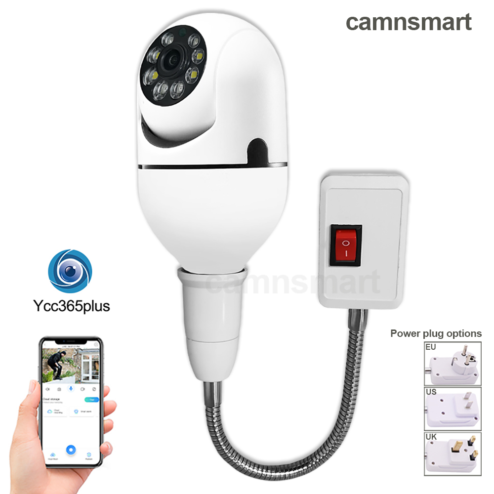 Home Security Uk - 3mp mini câmera wifi e27 bulbo
