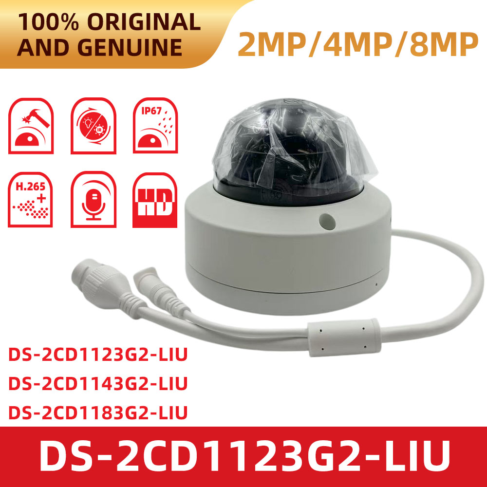 Home Security Hikvision - Câmera IP Hikvision DS-2CD1123G2-LIU 1080P com