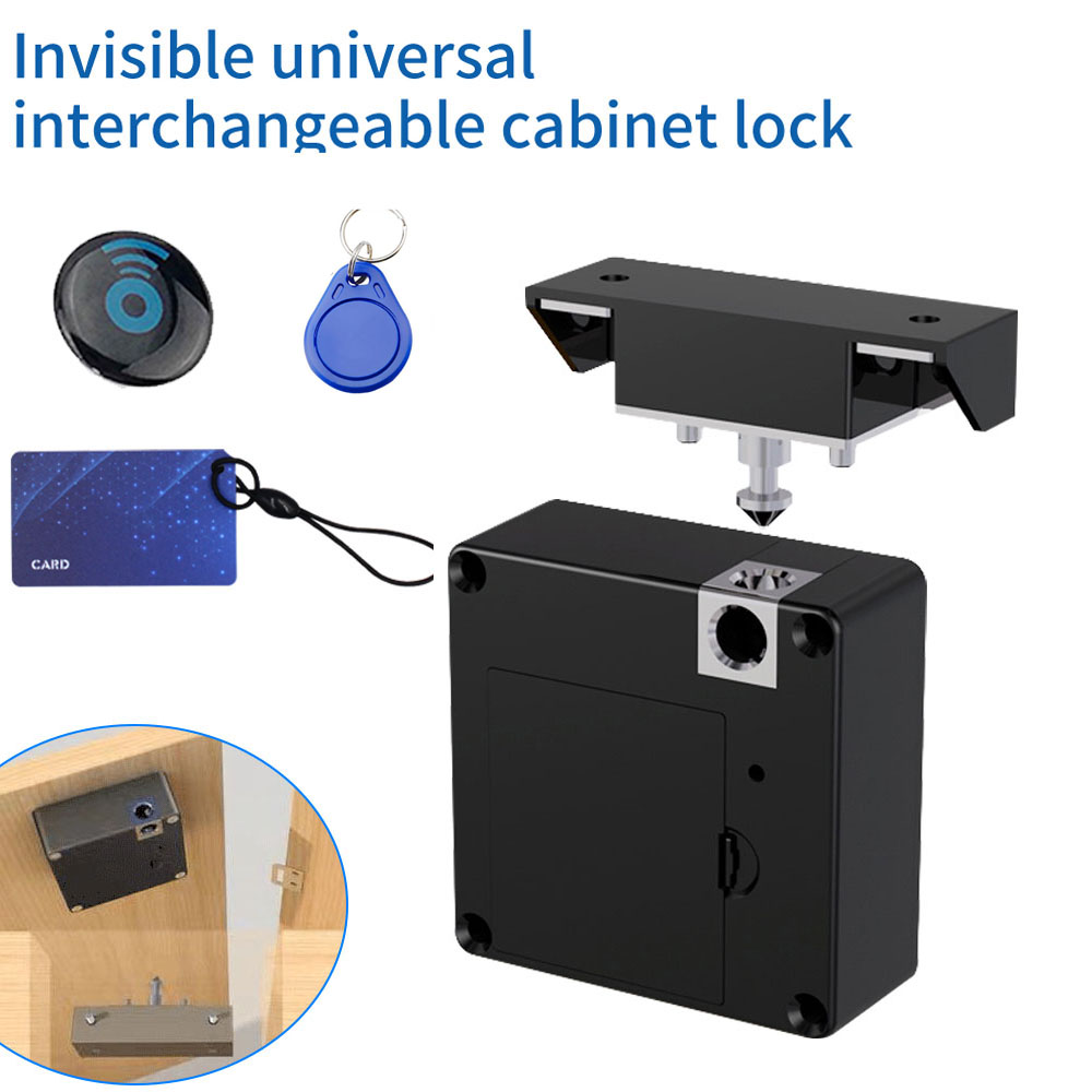Door Lock Smart Keypad - Fechadura inteligente de gaveta, eletrônica invisível,