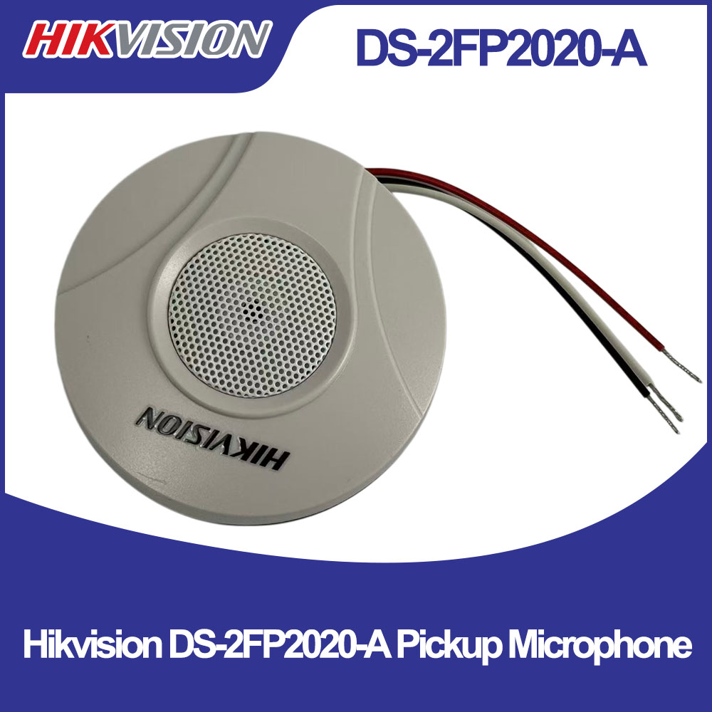 Home Security Hikvision - Microfone de áudio Hikvision DS-2FP2020-A HiFi
