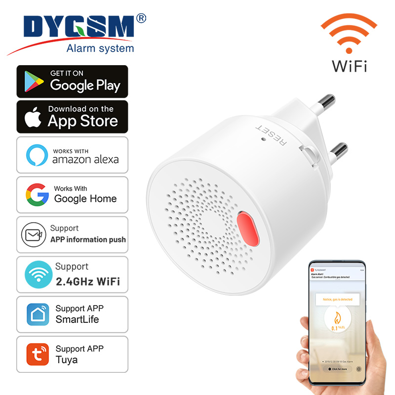 Home Security Devices - Tuya Smart Home WiFi Sensor De