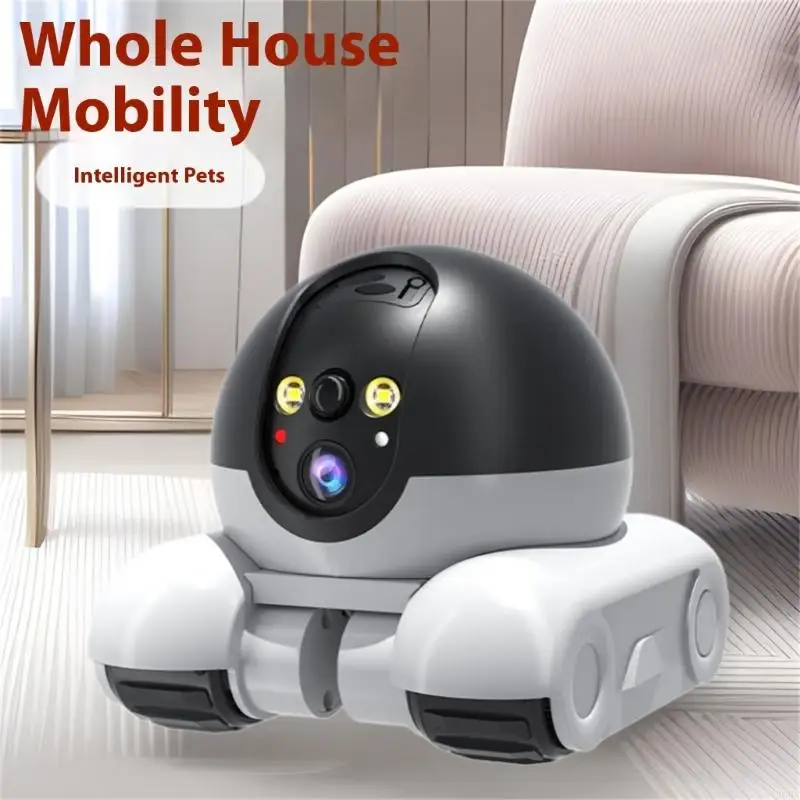 Home Security Robot - Câmera estimação rotativa 360 ​​graus com
