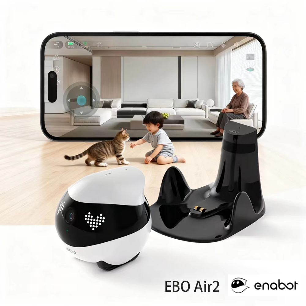 Enabot ebo air 2 robô companhe - Home Security Robot avaliação e preço