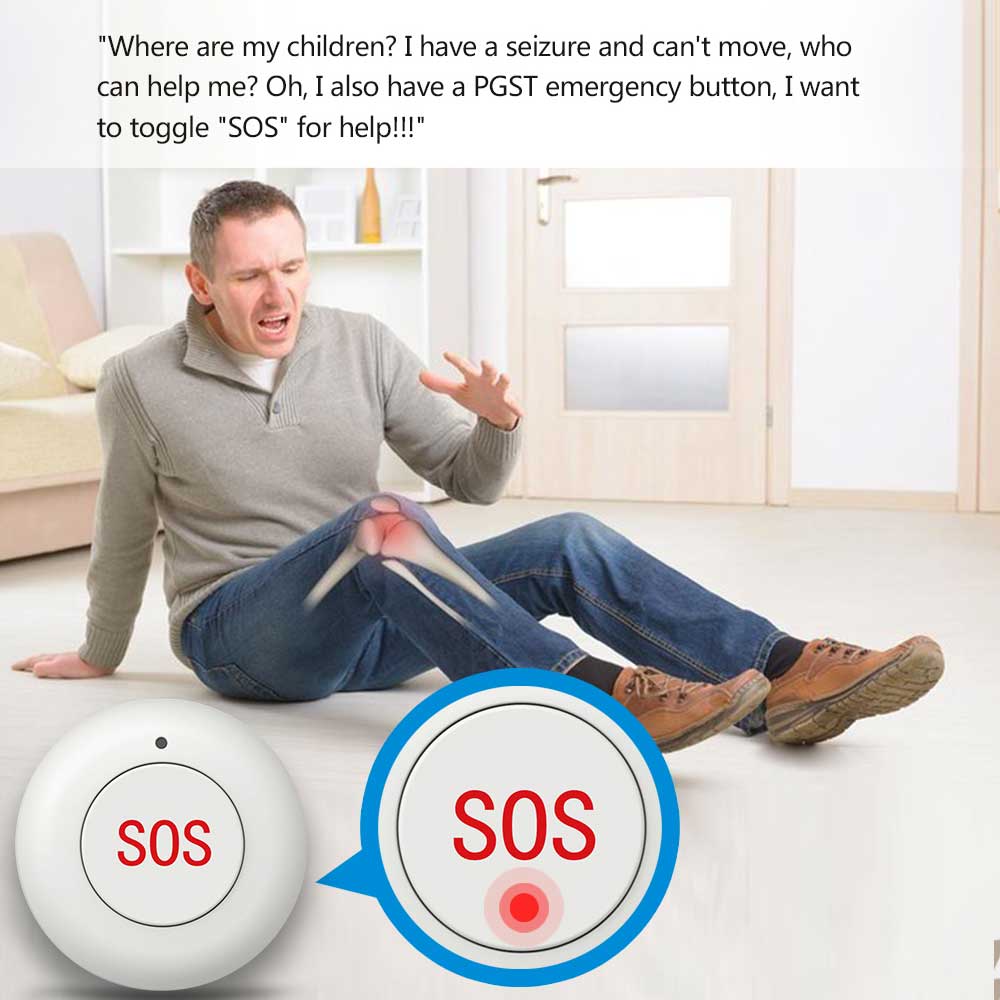 Botão SOS sem fio para casa in - Home Security Devices avaliação e preço