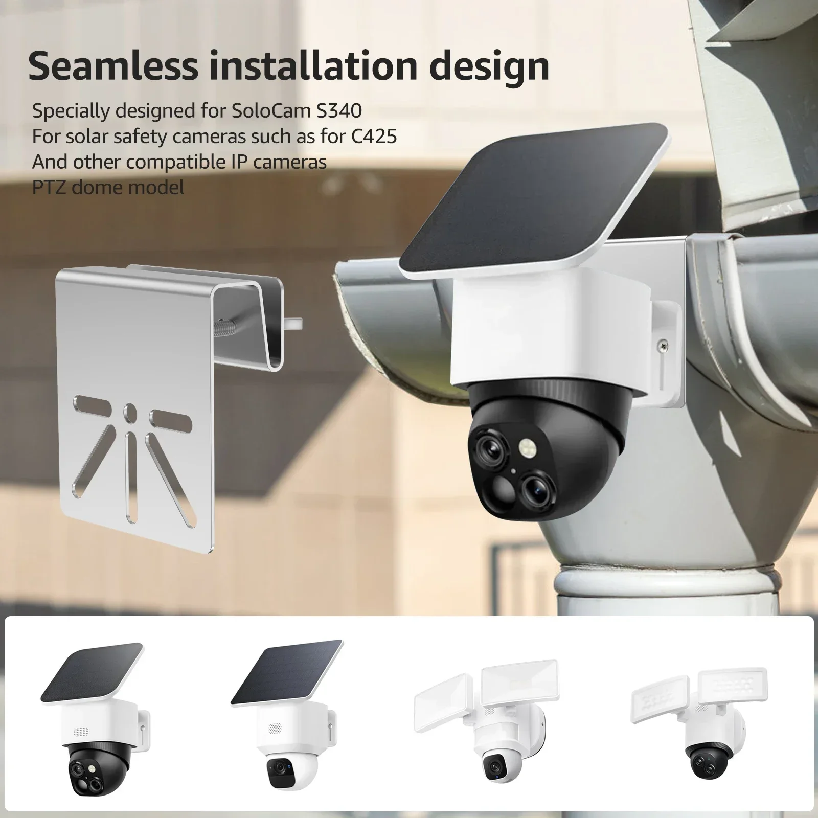 Suporte de parede para calha,  - Home Security Eufy avaliação e preço