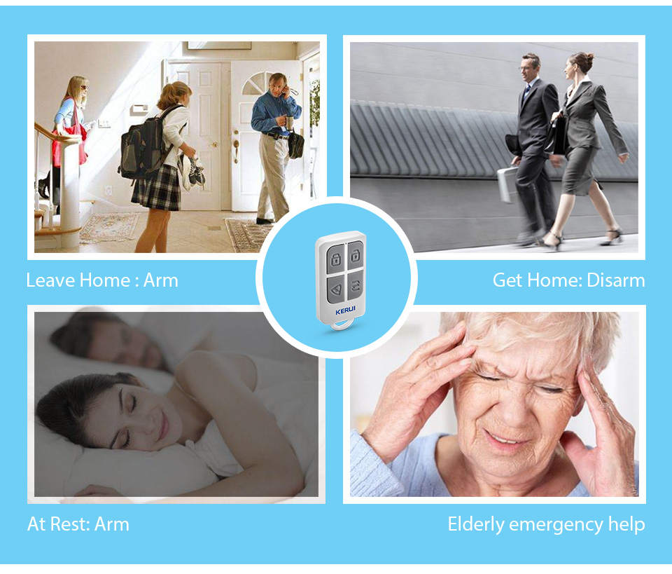 Kerui sem fio de alto desempen - Home Security Devices avaliação e preço