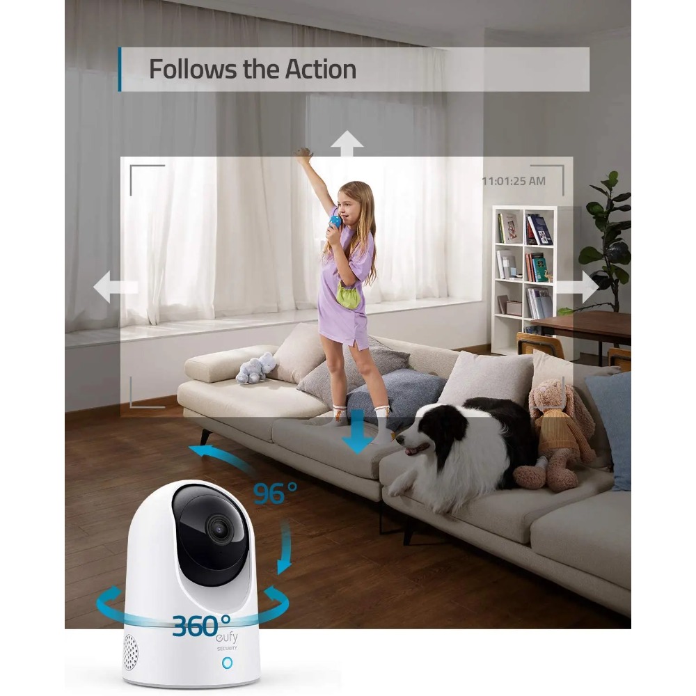 Câmera IP 2K Eufy E220 C120 C2 - Home Security Eufy avaliação e preço