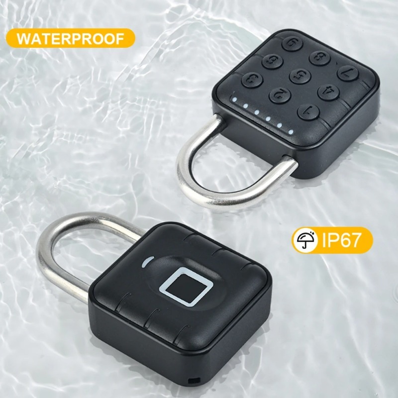 Tuya inteligente biométrico im - Door Lock Smart Keypad avaliação e preço