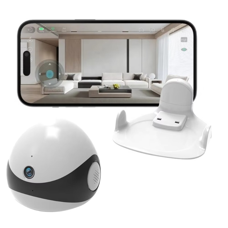 Câmera Robô Móvel Sem Fio 2K H - Home Security Robot avaliação e preço