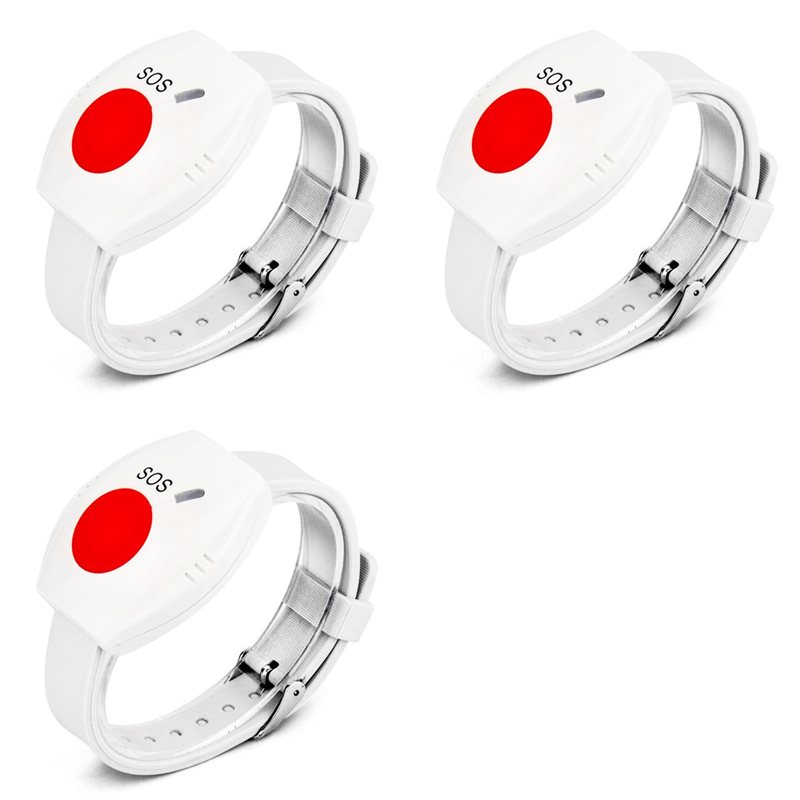 Botão de Pânico AA84 3X RF 315 - Home Security Alarm System avaliação e preço