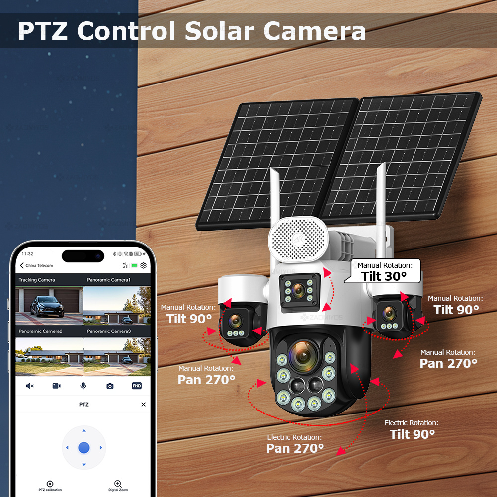 Câmera Externa 360 com 4 Lente - Home Security Ultimate avaliação e preço
