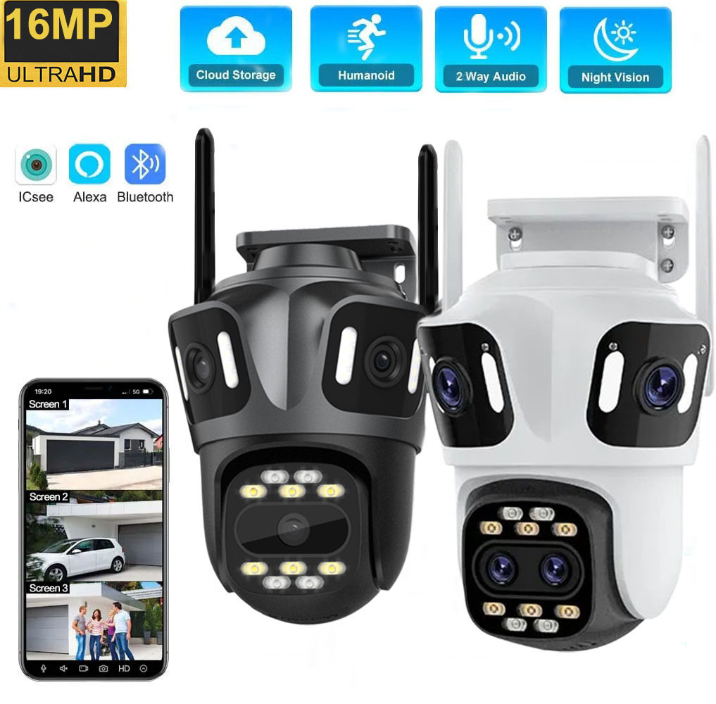 Uzoom 10k 16mp ao ar livre ptz - Home Security Ai avaliação e preço