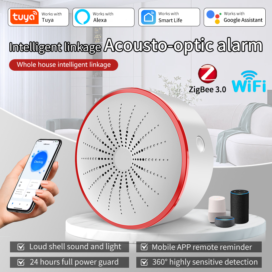 Sirene de Alarme Inteligente T - Home Security Ultimate avaliação e preço