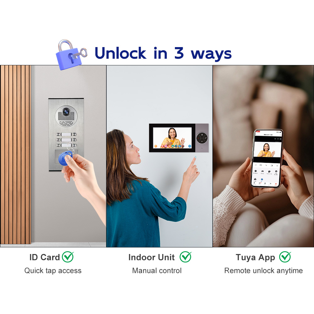 Sistema de Videoporteiro com F - Home Security Uk avaliação e preço