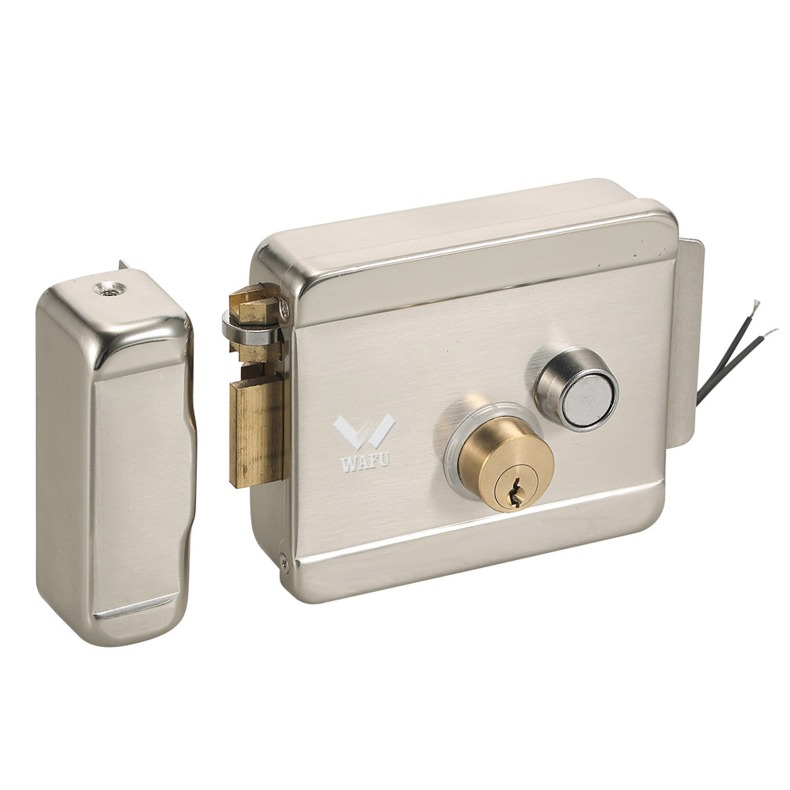 WAFU-fechadura de porta elétri - Door Lock Smart Keypad avaliação e preço