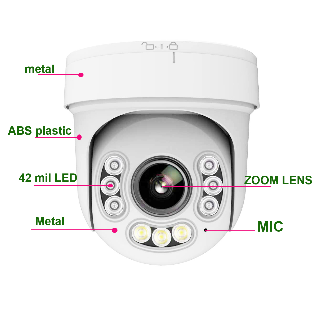 Câmera IP PTZ HiEasy 30X ZOOM  - Home Security Hikvision avaliação e preço