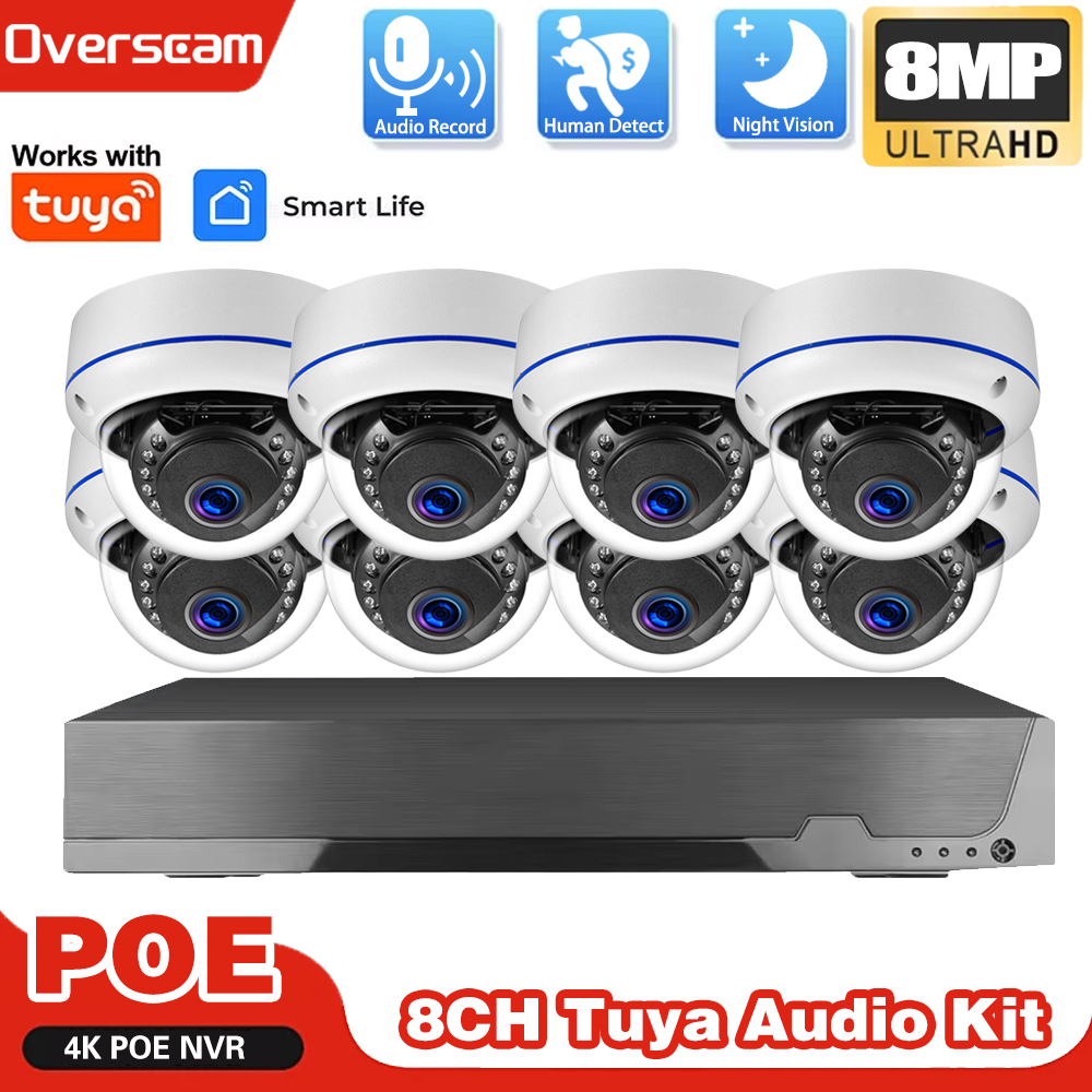 4k ultra hd h.265 câmera de se - Nvr Kit 8 Channel avaliação e preço