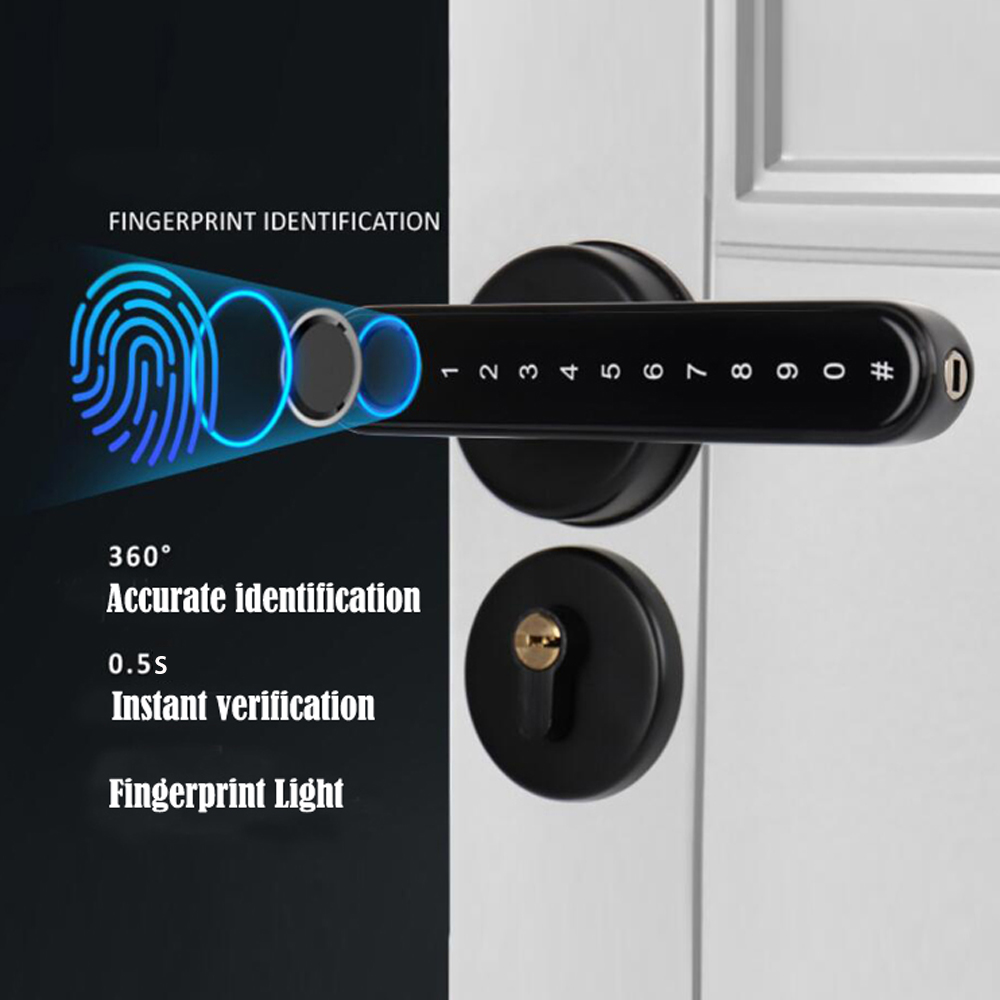 Ttlock inteligente bluetooth f - Door Lock Smart Keypad avaliação e preço