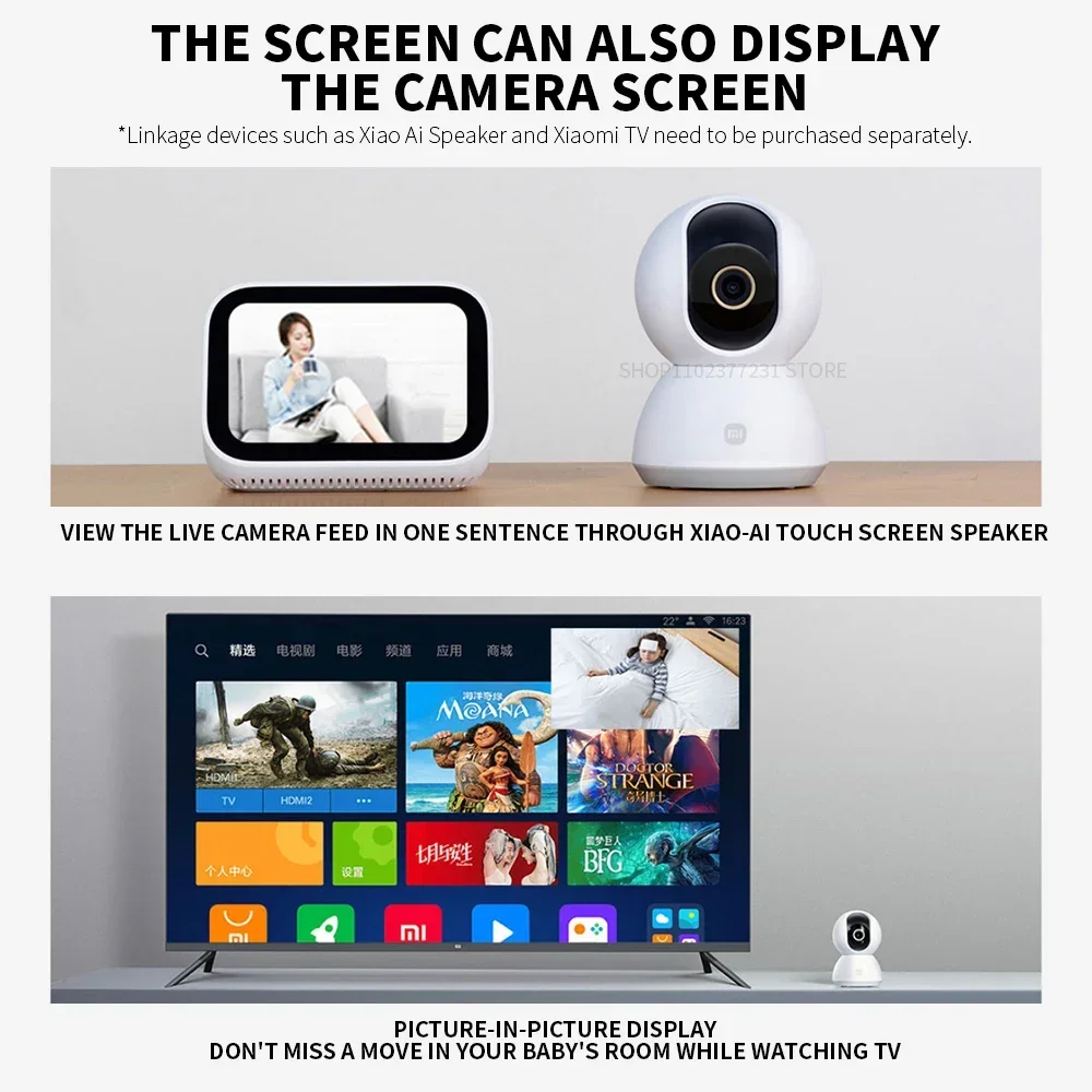 Xiaomi Smart Home 360 °   Câme - Home Security Camera Xiaomi Mi 360 avaliação e preço