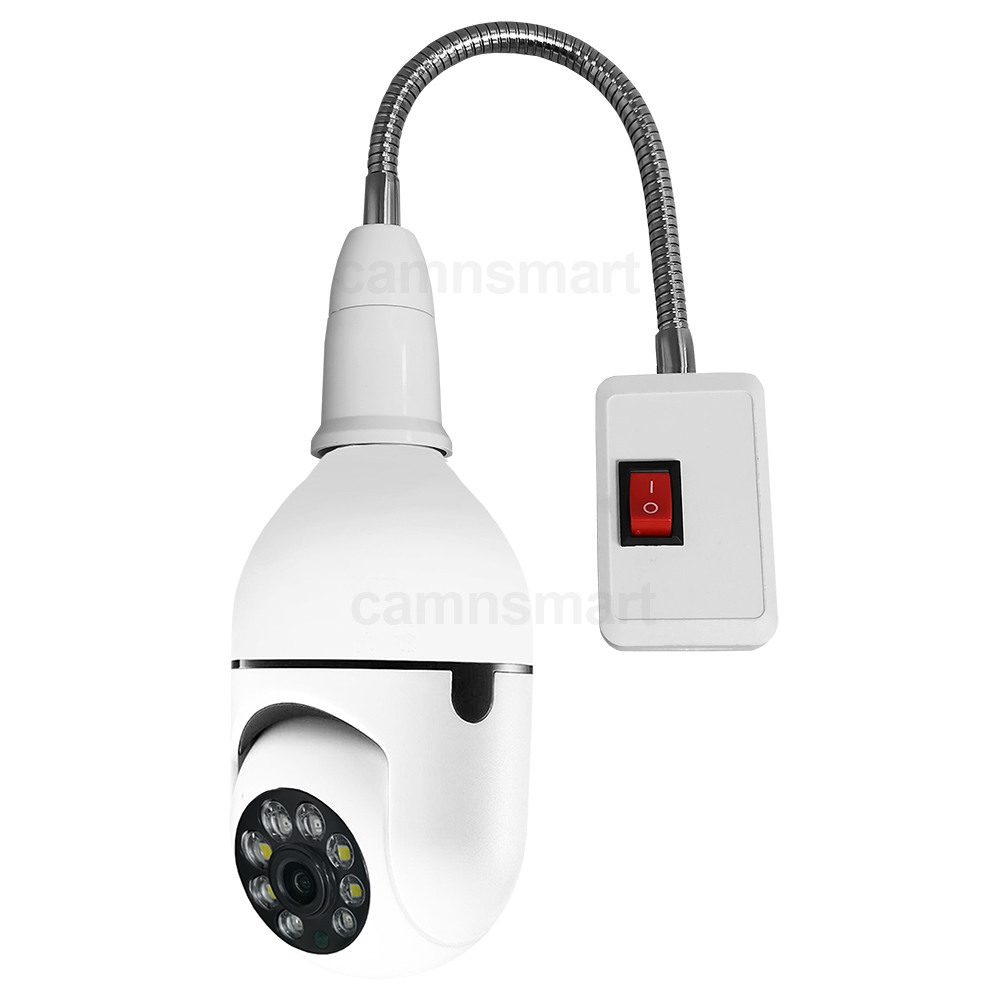 3mp mini câmera wifi e27 bulbo - Home Security Uk avaliação e preço