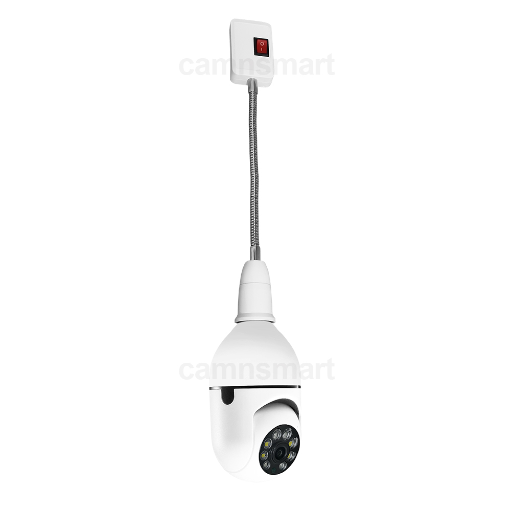 3mp mini câmera wifi e27 bulbo - Home Security Uk avaliação e preço