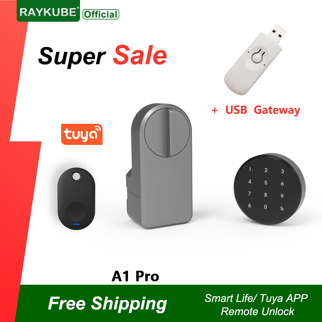 Raykube a1 pro tuya bel conjun - Door Lock Smart Keypad avaliação e preço