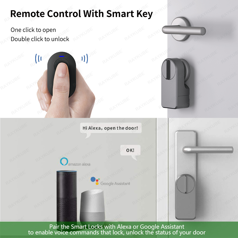 Raykube a1 pro tuya bel conjun - Door Lock Smart Keypad avaliação e preço