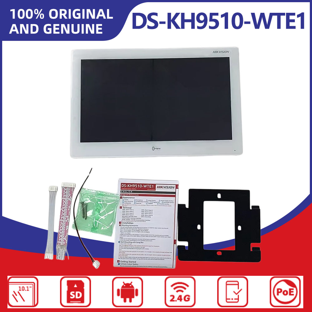 Hikvision DS-KH9510-WTE1(B) Es - Home Security Hikvision avaliação e preço