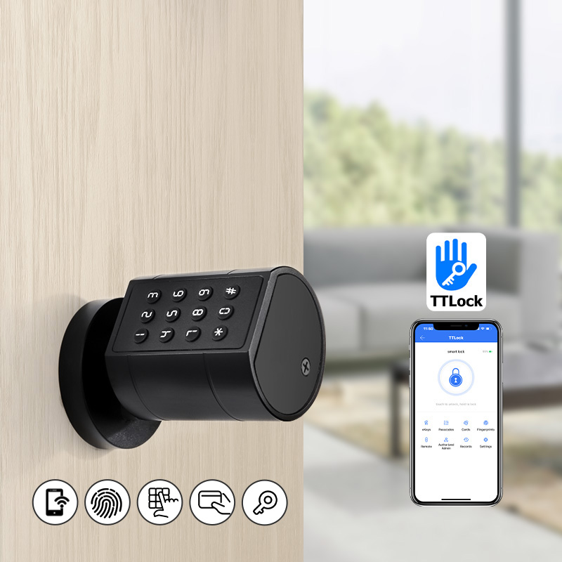 Fechadura de porta cilíndrica  - Door Lock Smart Keypad avaliação e preço