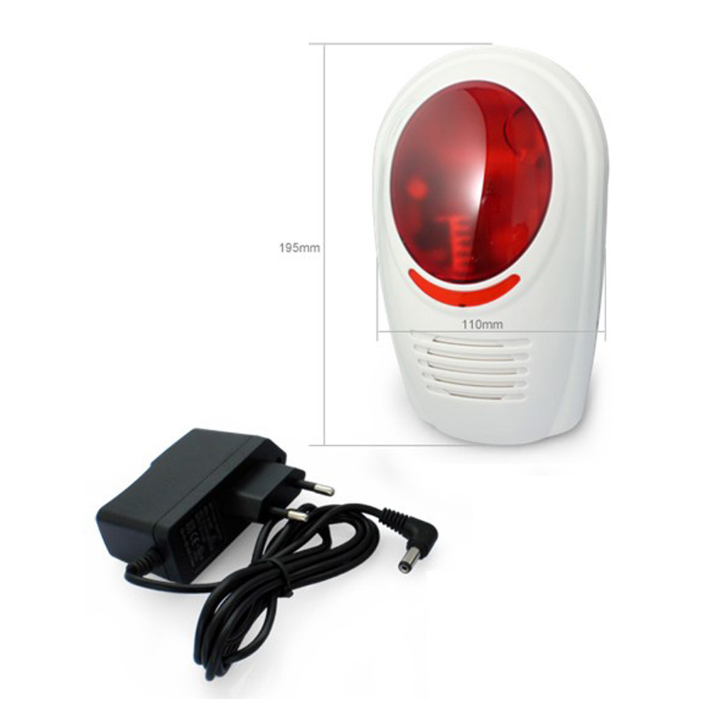 Wolf-guard sirene piscante de  - Home Security Ultimate avaliação e preço