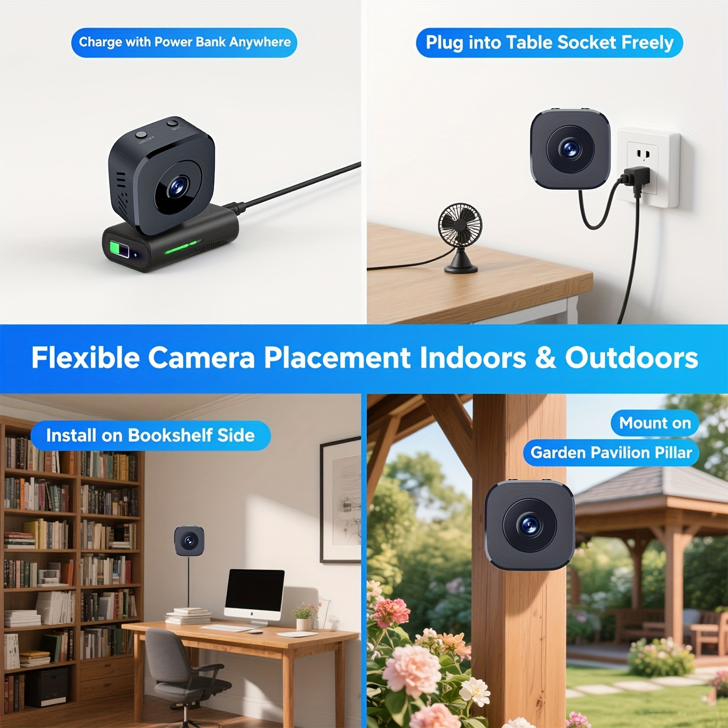 1080p hd mini câmera wi-fi seg - Home Security And Monitoring avaliação e preço
