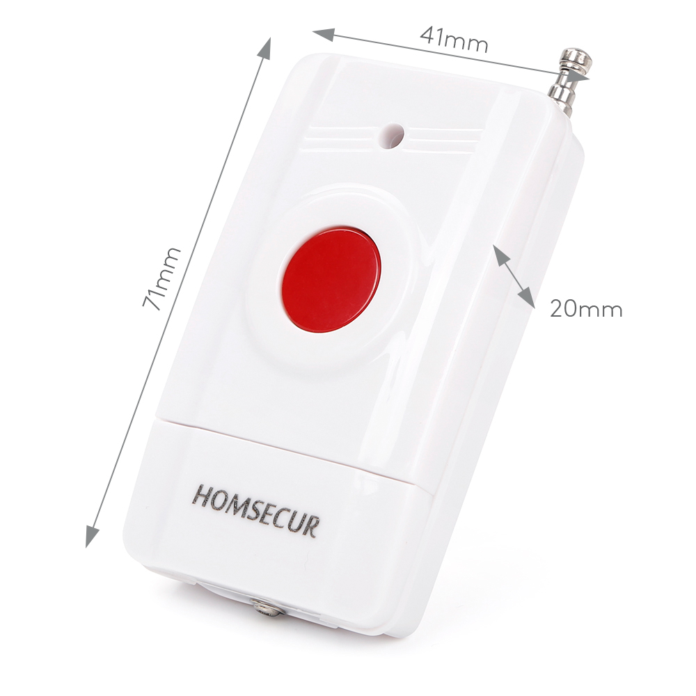 Botão de Pânico Sem Fio A5 433 - Home Security Alarm System avaliação e preço