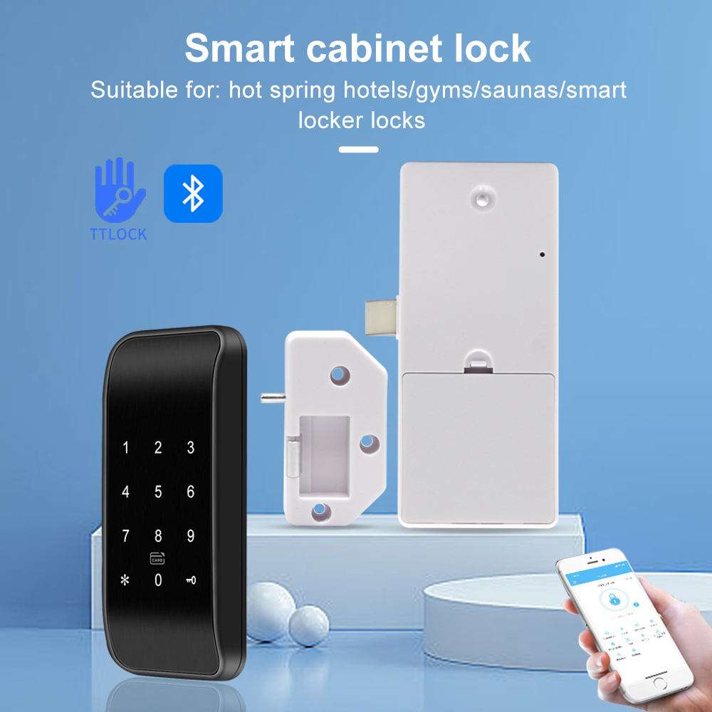 Ttlock 13.56mhz fechadura de g - Door Lock Smart Keypad avaliação e preço