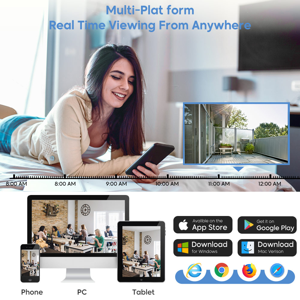 Câmera IP 8MP 4K compatível co - Home Security Hikvision avaliação e preço