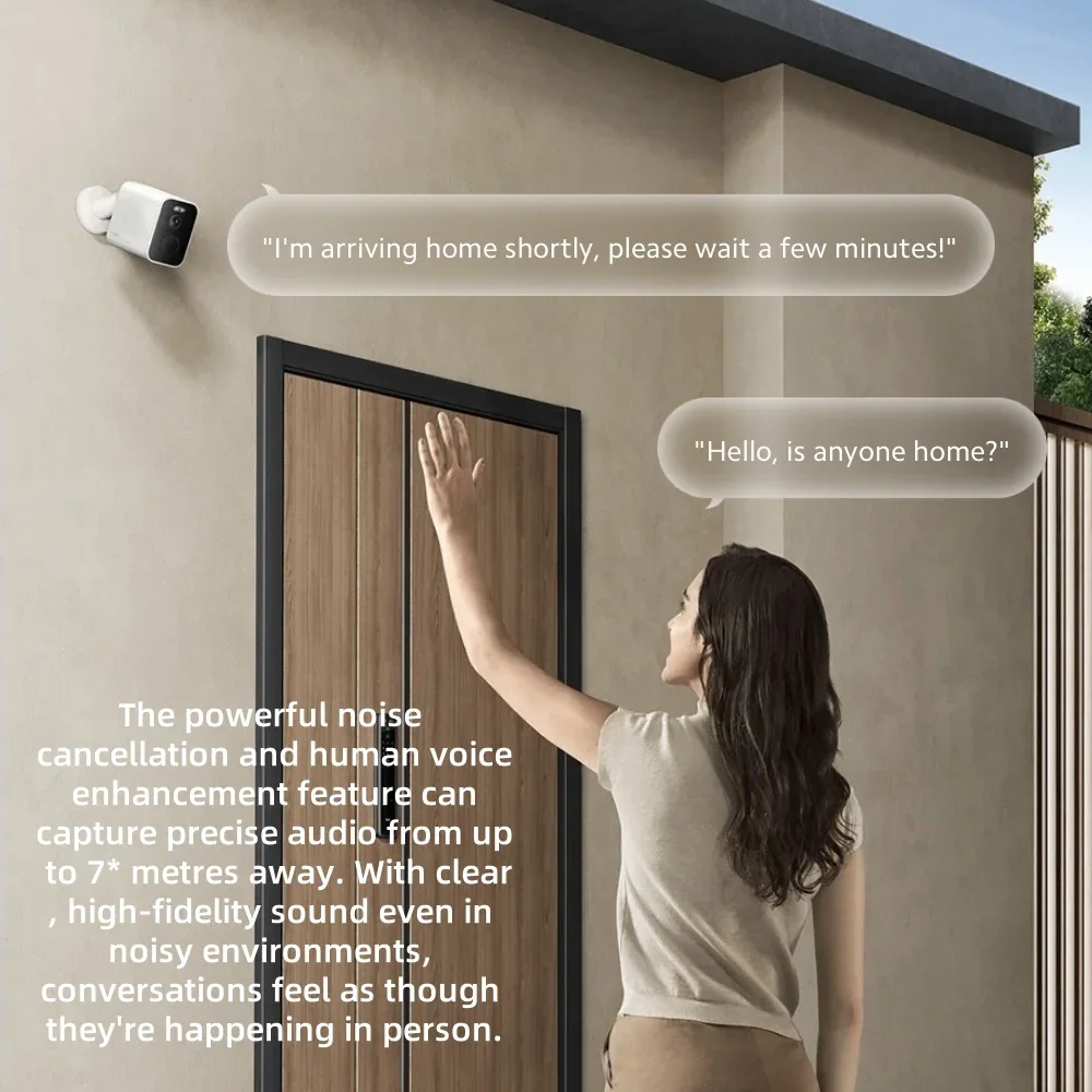 Xiaomi bw500 câmera ao ar livr - Home Security Ai avaliação e preço