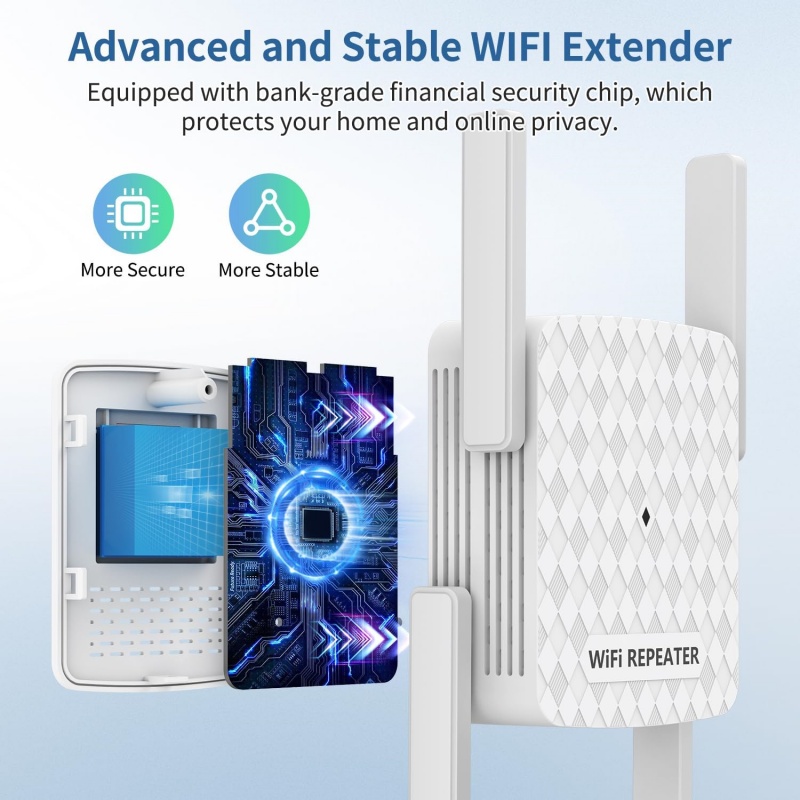 Repetidor wi-fi 1200mbps, 2.4  - Home Security Uk avaliação e preço