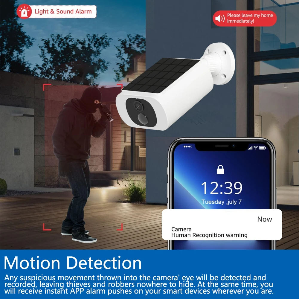 Câmera de Segurança Solar Tuya - Home Security Devices avaliação e preço