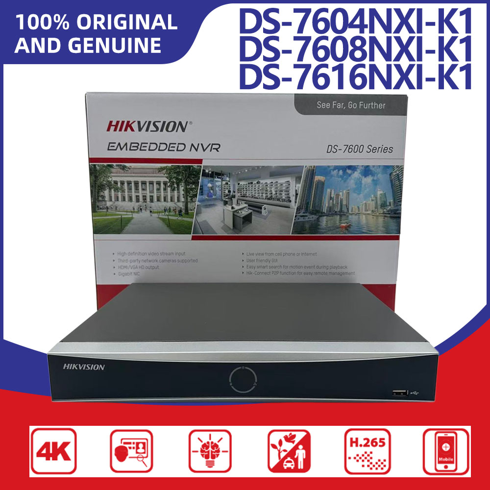 Hikvision DS-7604NXI-K1 DS-760 - Home Security Hikvision avaliação e preço
