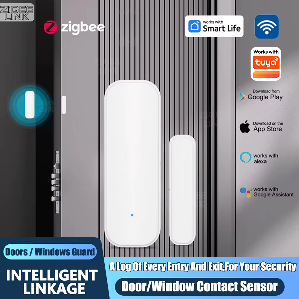 Sensor de Porta e Janela ZigBe - Home Security Tools avaliação e preço
