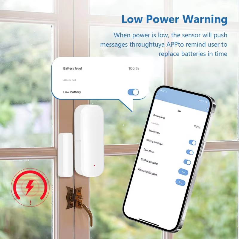 Sensor de Porta e Janela ZigBe - Home Security Tools avaliação e preço